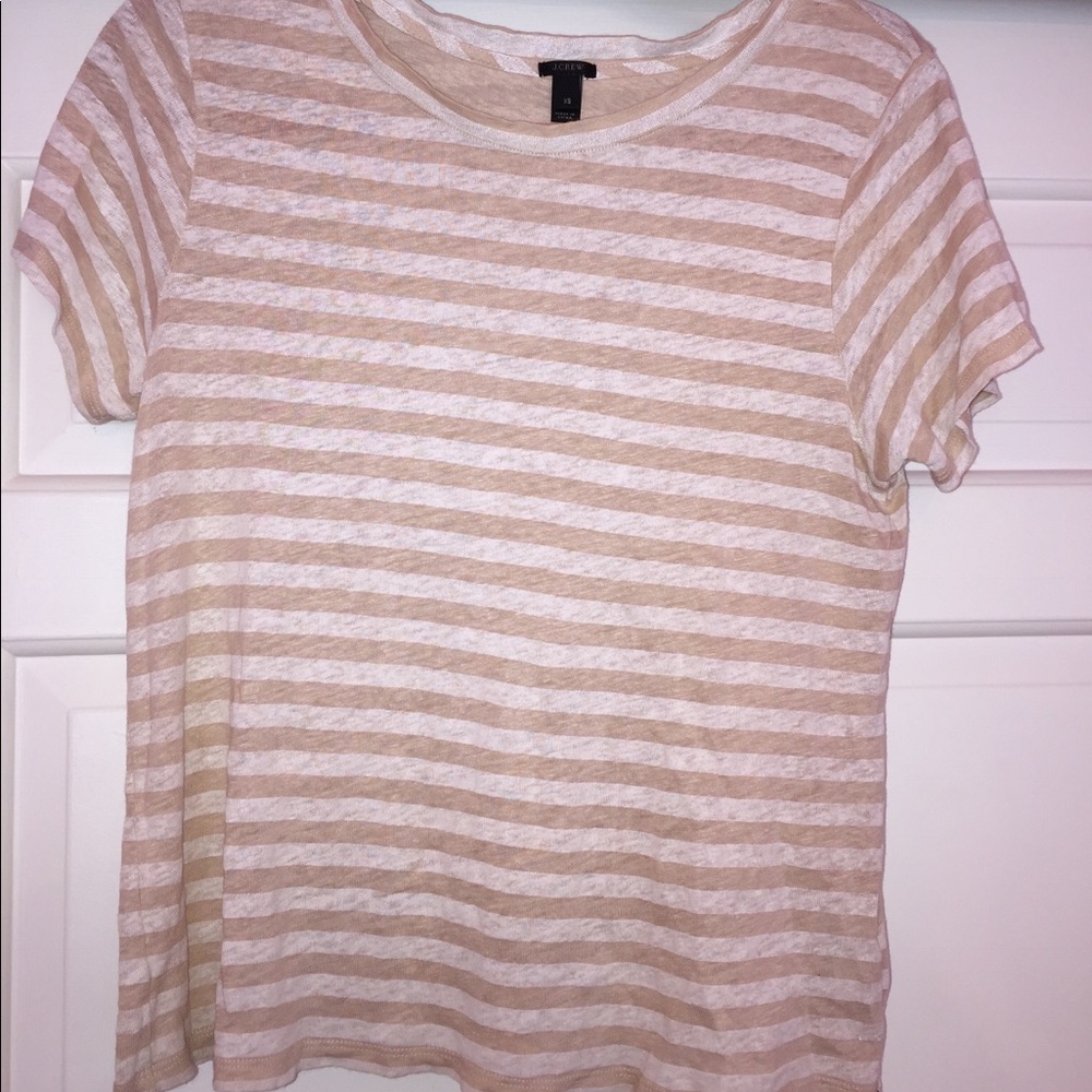 J Crew striped tee